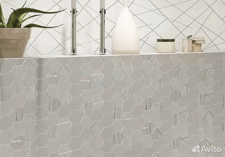 Delacora Мозаика Mosaic Baffin Gray Dark DW7BFN25