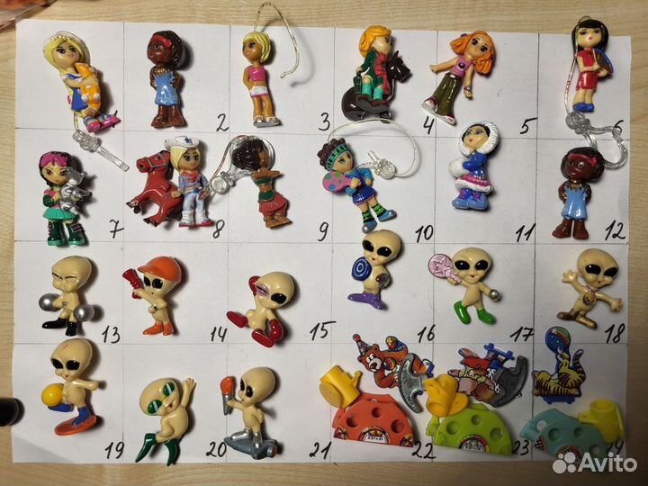 Игрушки из киндера 6