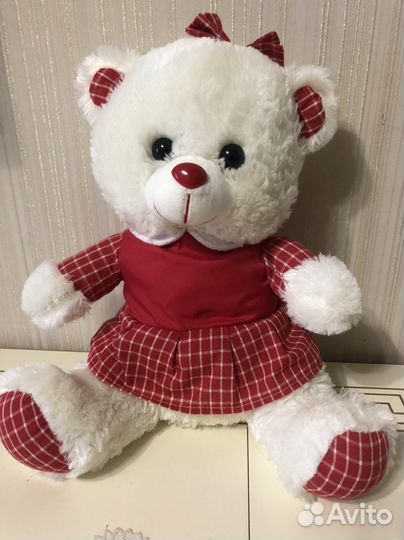 Плюшевый медведь, плюшевый заяц, плюшевая уточка