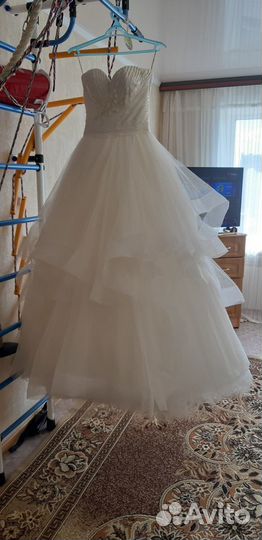 Свадебное платье 46-48, 44-46