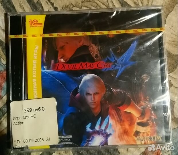 Devil May Cry 4 для пк не распечатан