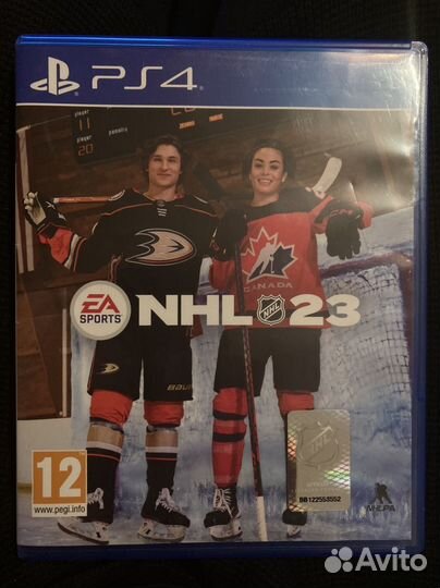 Nhl 23 ps4 диск