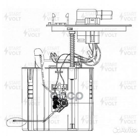 Модуль топливного насоса для а/м Hyundai Elantr