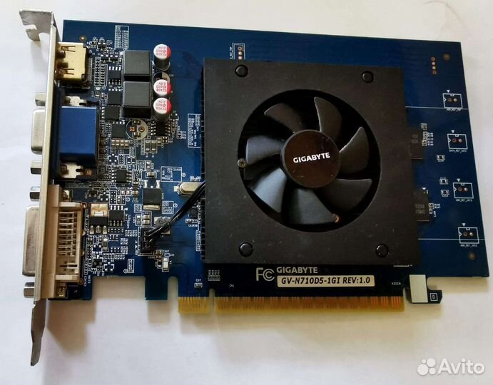 Видеокарта gigabyte geforce gt 710