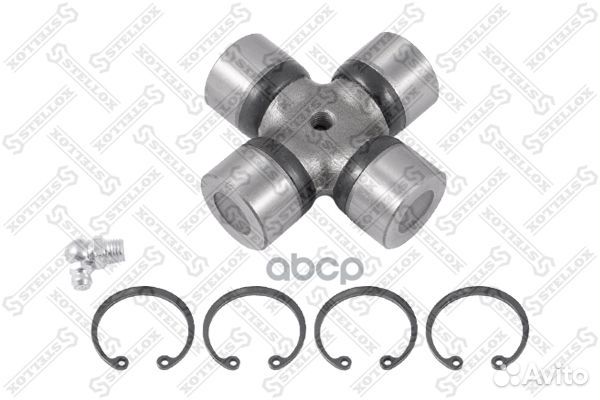 Крестовина кардана 30.2x82 cо стопорами Iveco