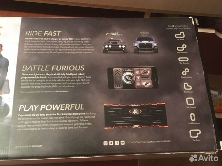 Anki overdrive, fast furious