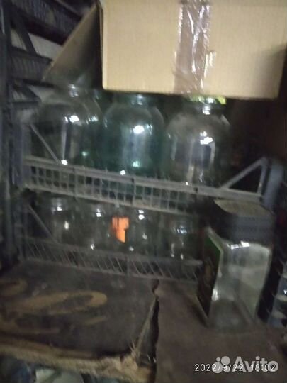 Стеклянные банки разные