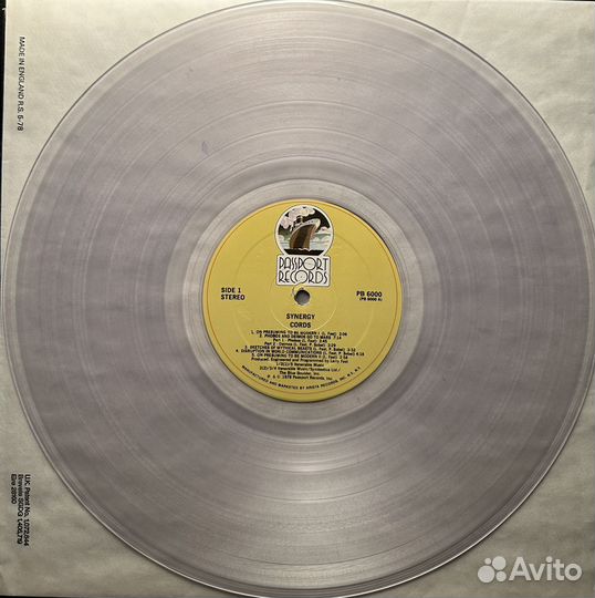 Synergy – Cords (сша 1978г.)