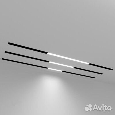 Магнитный шинопровод и светильники с управлением