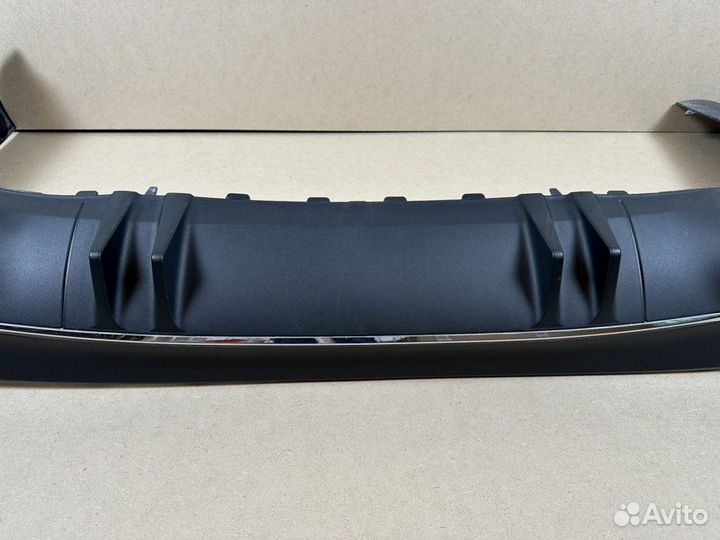 Юбка бампера задняя Mercedes AMG GT X290 Рестайл