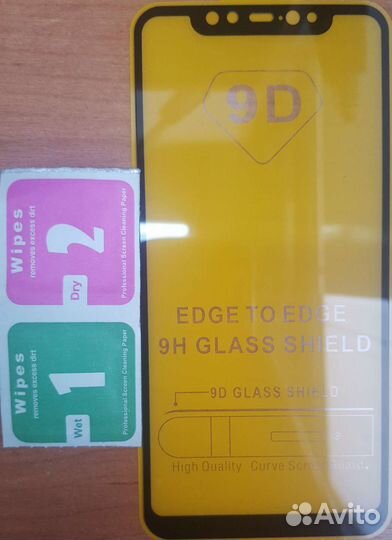 Защитное стекло на Xiaomi Mi 8