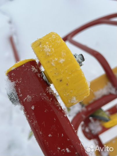 Детские санки с колесами Nika kids