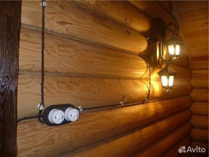 Электромонтаж,Винтажная проводка, ретростиль