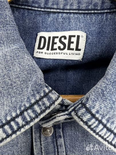 Новая джинсовая рубашка Diesel