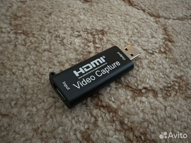 Адаптер видеозахвата hdmi-USB 1080P купить в Москве | Электроника | Авито