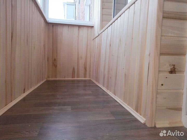 Остекление.Отделка балконов