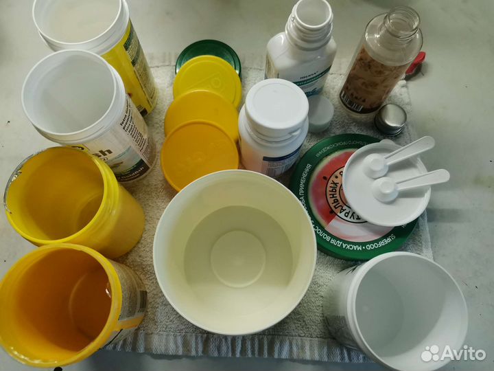 Баночки с крышками