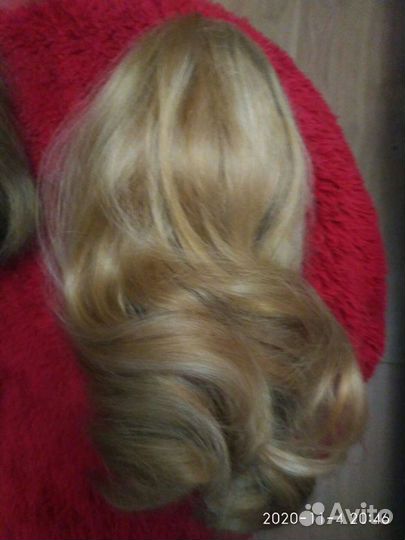 Шиньон на заколке