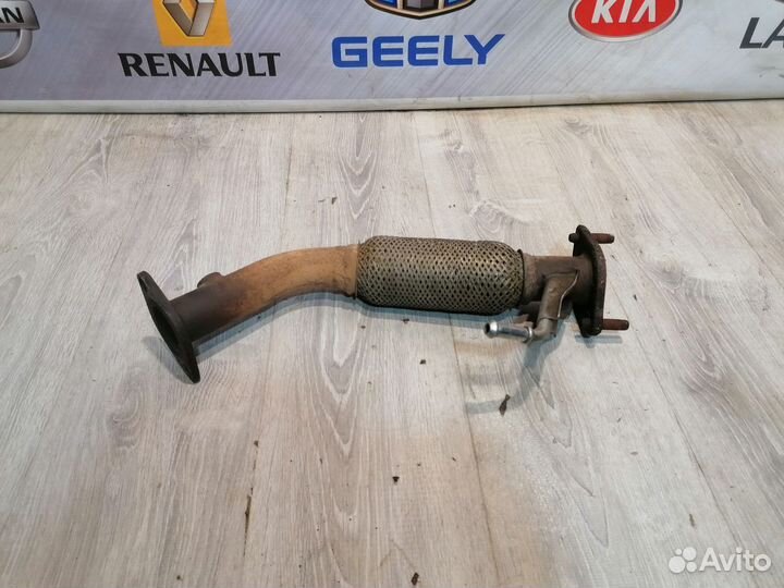 Глушитель Выхлопная труба Hyundai solaris