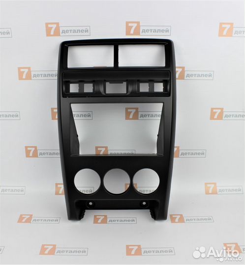 Консоль панели Приора 2 2DIN черная матовая Новая