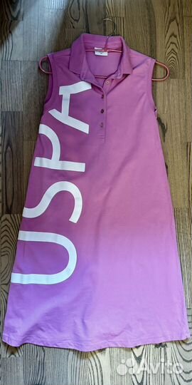 Us polo assn платье