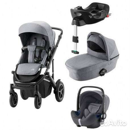 Коляска 2 в 1 Britax Romer Smile III frost grey