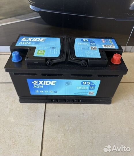 Аккумулятор exide AGM EK950