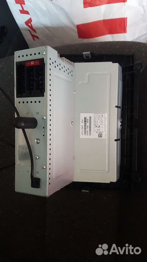 Штатная магнитола Лада гранта фл