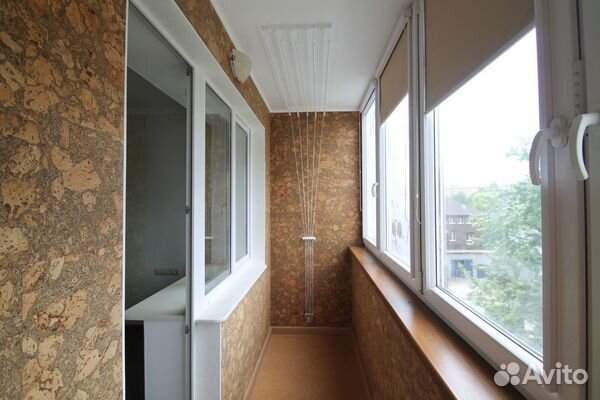 Балкон с внутренней отделкой