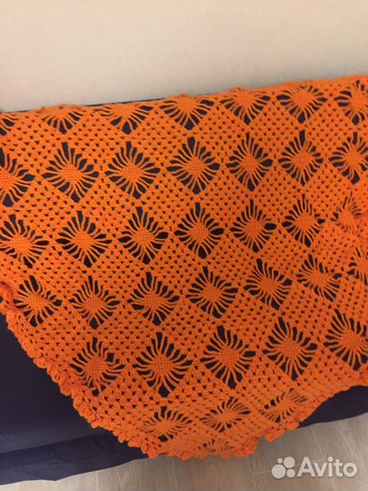 Шаль вязаная