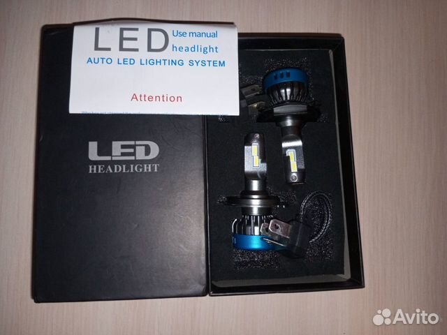LED headlight H4 на машину объявление продам