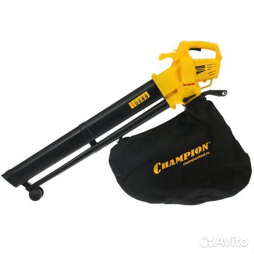 Электрический садовый пылесос champion EB3510