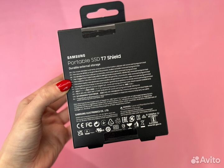 Samsung Portable SSD T7 Shield 1TB