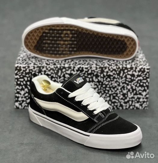 Кеды Vans Knu-Skool VR3 LX x Imran Potato «Black»