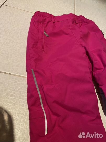 Брюки утепленные для девочки