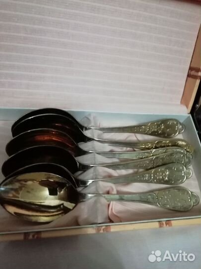 Набор столовых приборов мельхиор СССР