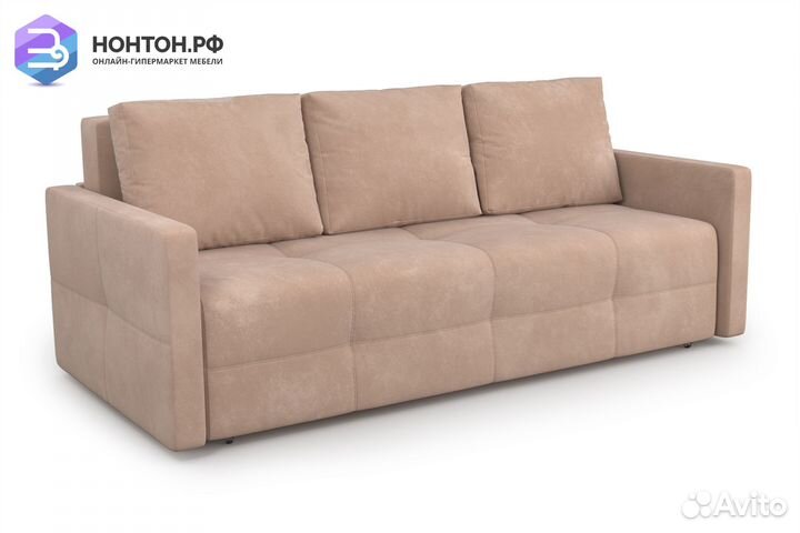 Диван еврокнижка Марсель 2 бежевый