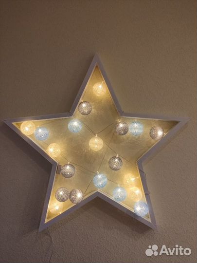 Деревянные ёлочки и звезды