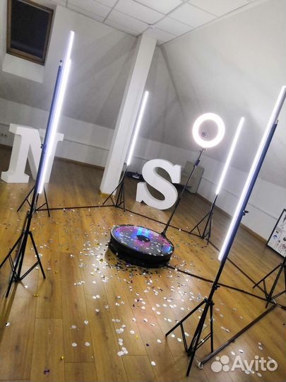 Видео спиннер 360 Корпаративы свадьбы welcome зона