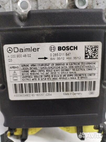 Блок управления SRS Mercedes Sprinter 906 OM651