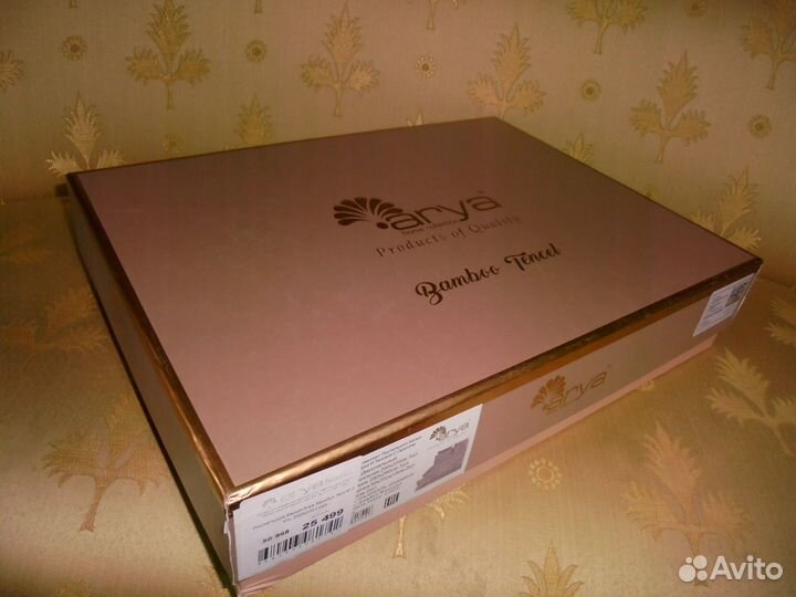 2-х сп кпб Евро Leax Arya тенсель/бамб жакк лилов