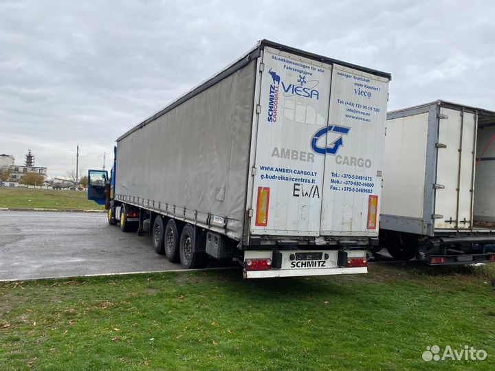 Полуприцеп шторно-бортовой Schmitz Cargobull SCS 24/L, 2007