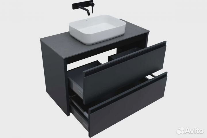 Тумба allen brau fantasy 2.0 100, anthracite matt