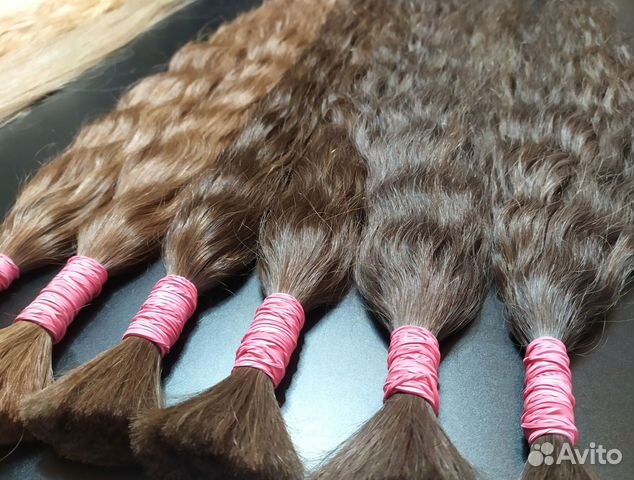 Волосы для наращивания, 60см, пр-во