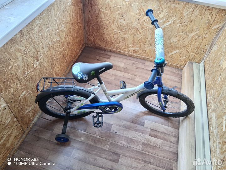 Детский 4х колесный велосипед