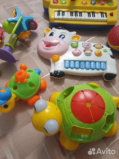 Развивающие игрушки музыкальные сортер пакетом