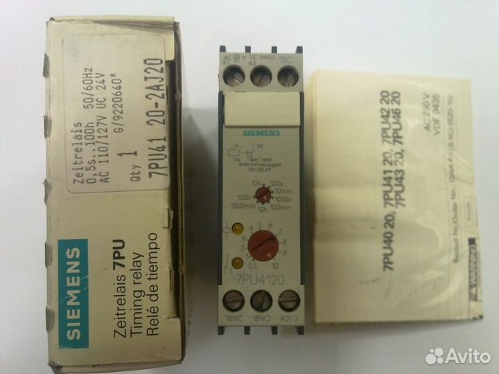 Реле времени, промежуточное и др