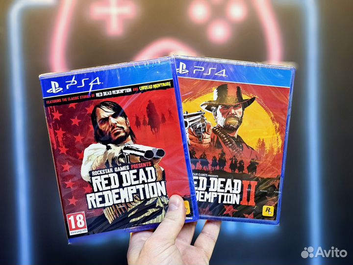 Диск PS4 PS5 Red Dead Redemption