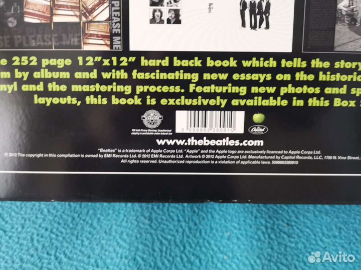 Виниловые пластинки The Beatles Box 16 lp