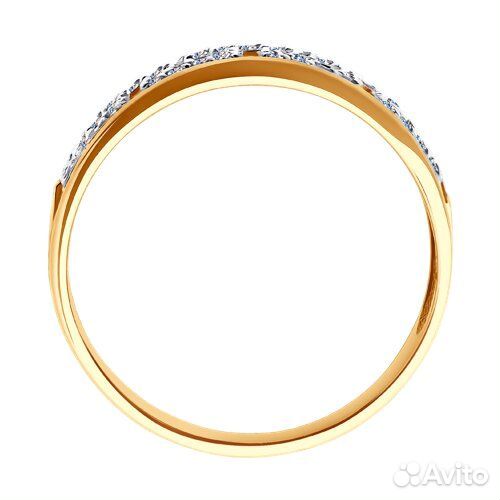 Кольцо sokolov из золота, 019348, р.20